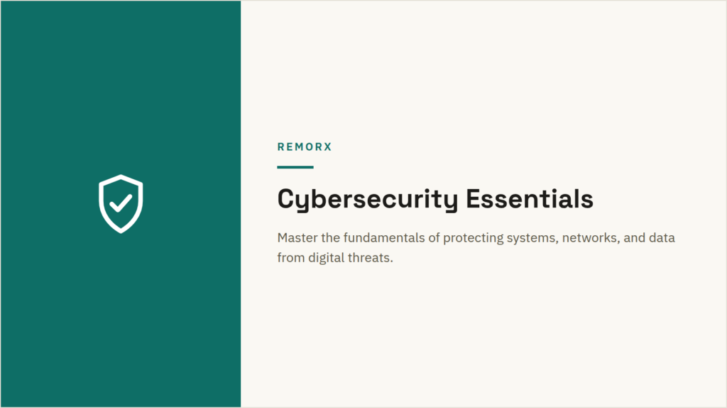 Cybersecurity Essentials